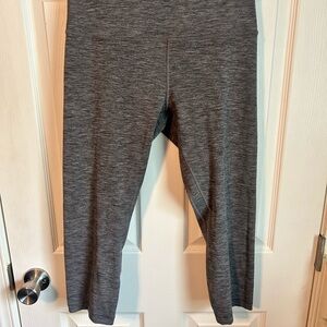 Women’s lululemon Heathered Gray Performance Leggings